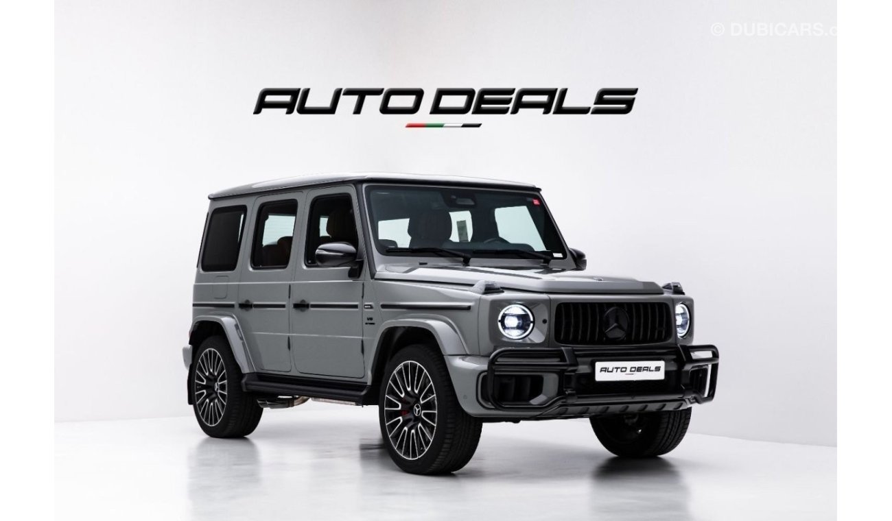 مرسيدس بنز G 63 AMG G-Manufaktur Double Night Package | GCC - Warranty - Service Contract | 4.0L V8