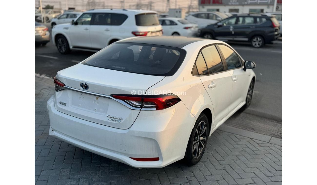 تويوتا كورولا 1.8L Hybrid Under Service Warranty Export @ 54,000 AED