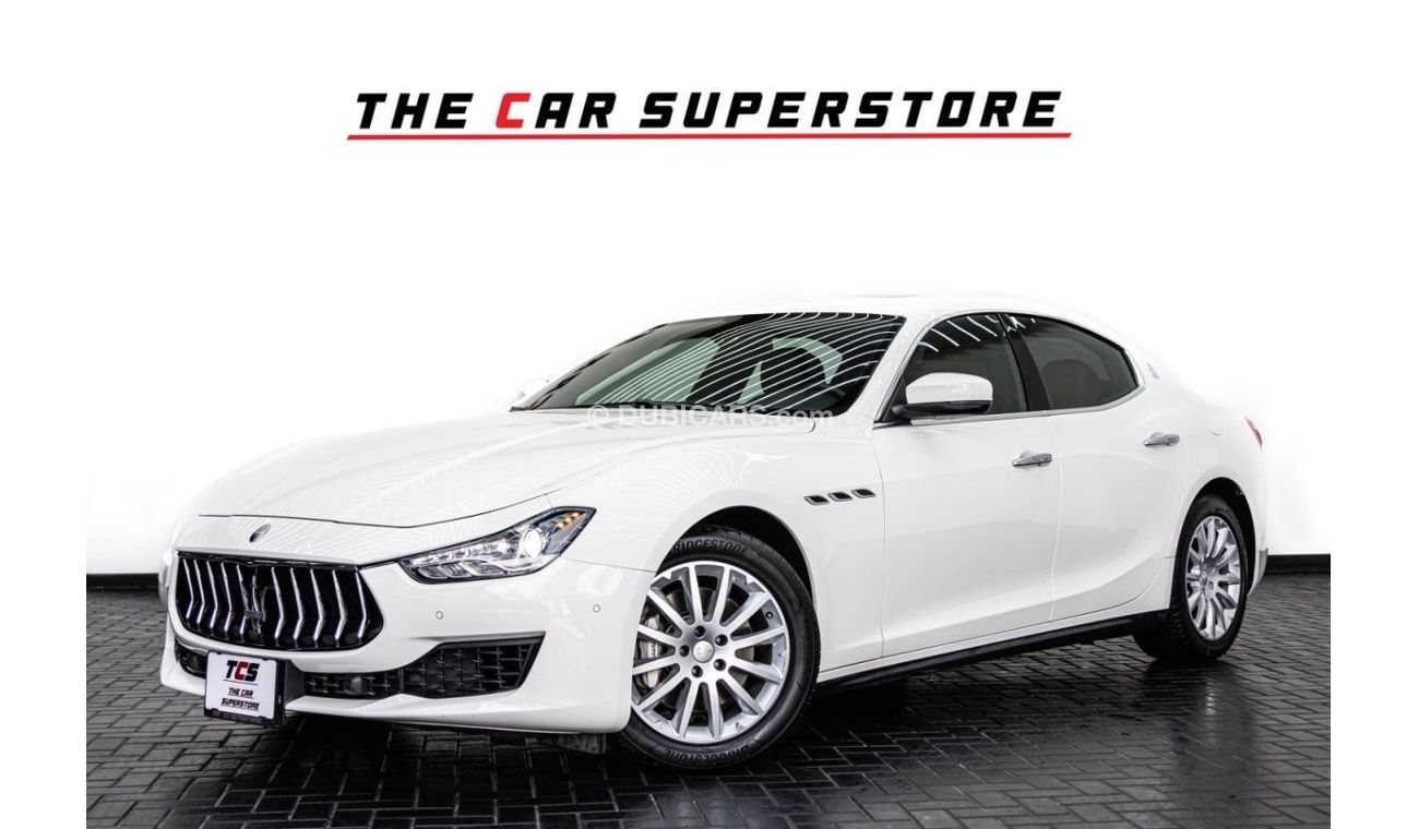 Maserati Ghibli Std 2019 - MASERATI GHIBLI - GCC - WARRANTY AVAILABLE - FULL AGENCY HISTORY - IMMACULATE CAR