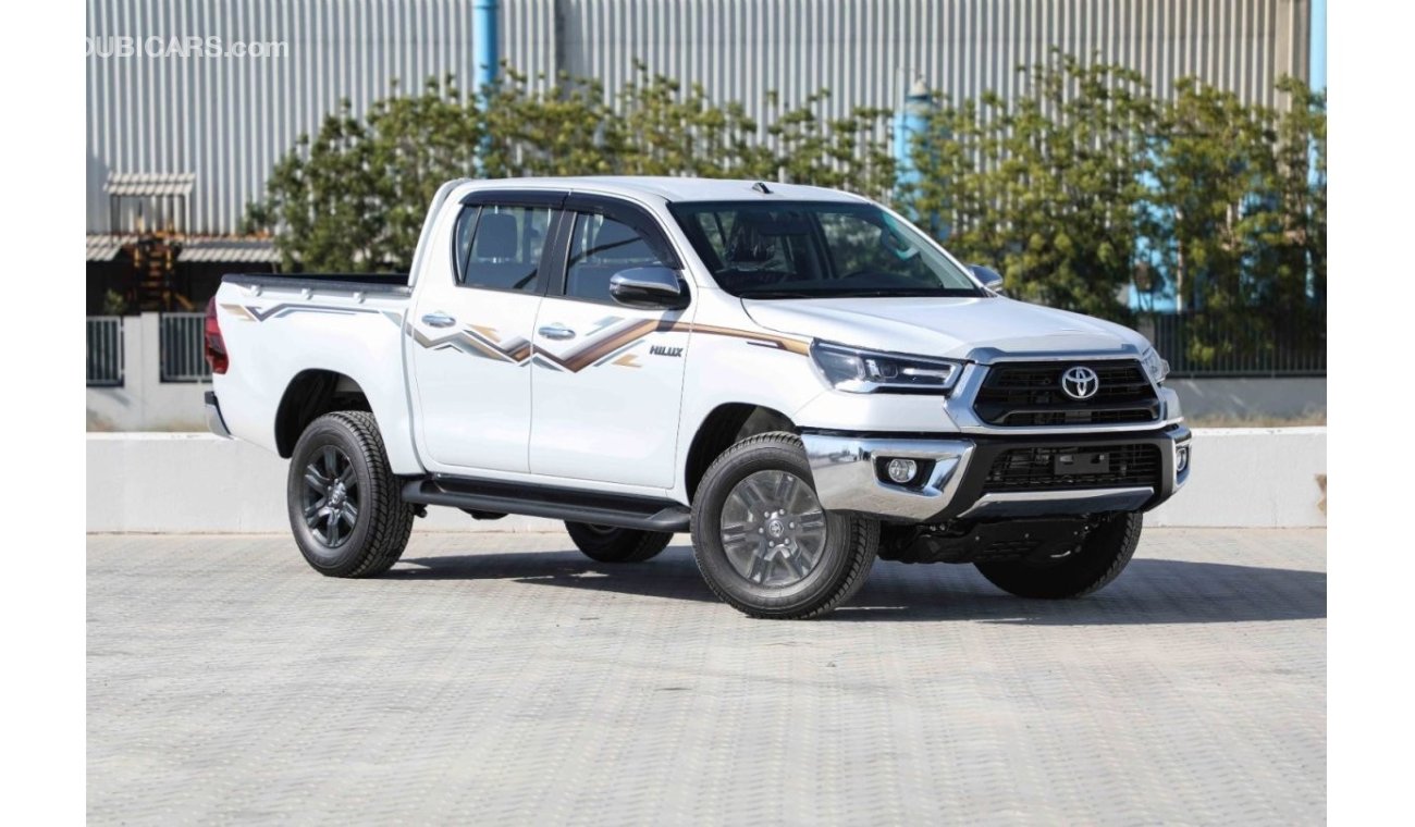 Toyota Hilux 2024 Toyota Hilux 4x4 DC 2.7 HI - Platinum White Pearl with Maroon | Export Only