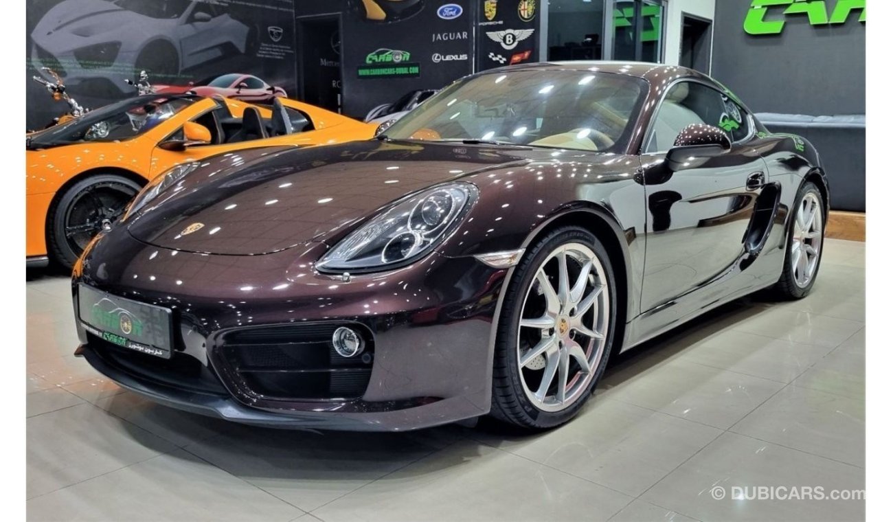 Porsche Cayman Std PORSCHE CAYMAN 2014 GCC IN BEAUTIFUL CONDITION FOR 145K AED