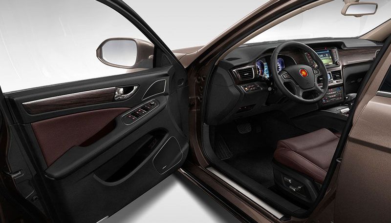 HONGQI H7 interior - Door Panel and Cockpit