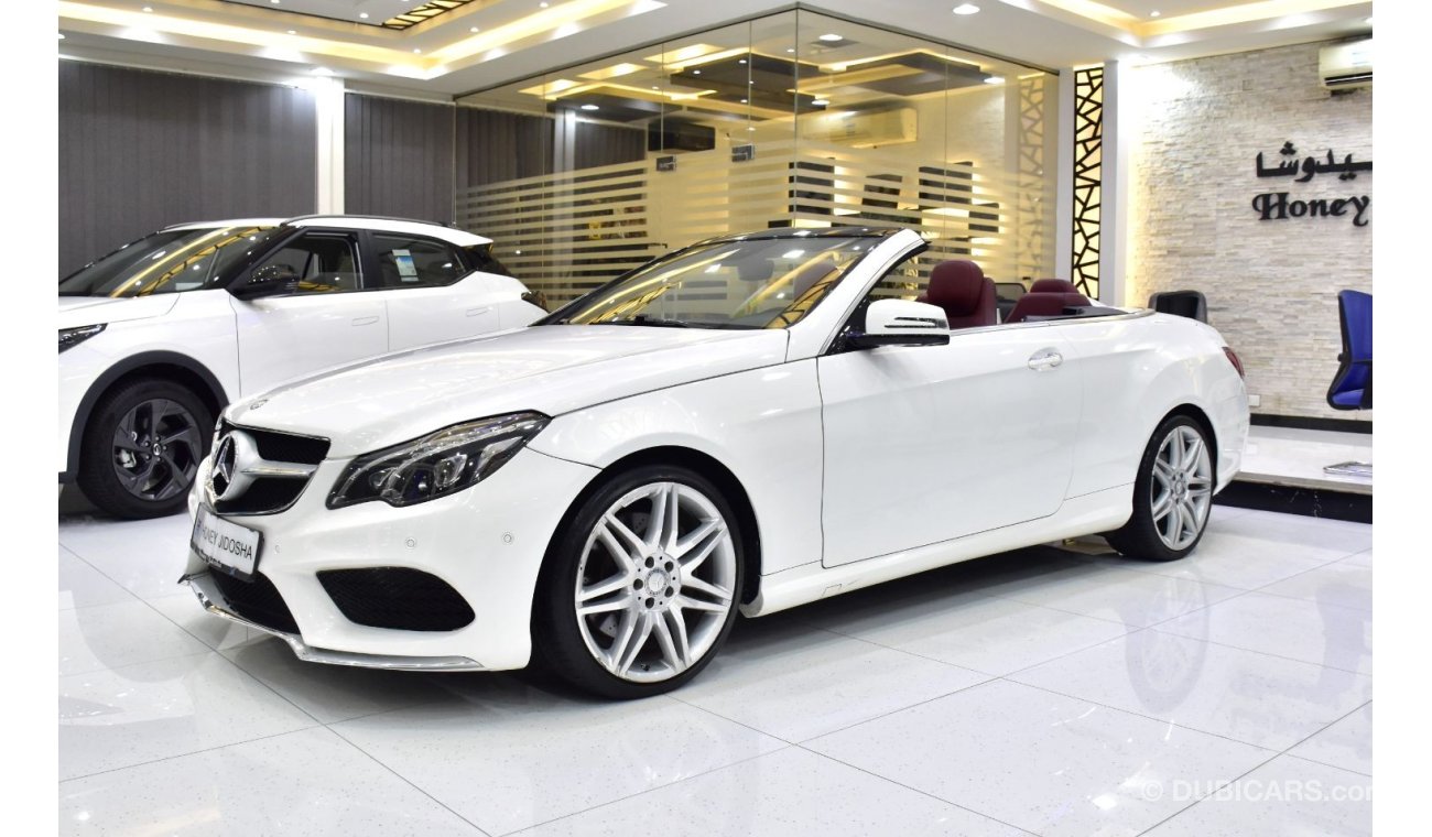 مرسيدس بنز E 400 كوبيه EXCELLENT DEAL for our Mercedes Benz E400 Convertible ( 2015 Model ) in White Color GCC Specs