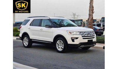 فورد إكسبلورر XLT GCC/AWD/DUAL SUNROOF/LEATHER ELECTRIC SEATS/NAVIGATION/ FSH/ORG KMS/ORG PAINT/1033 MONTH/LOT#823