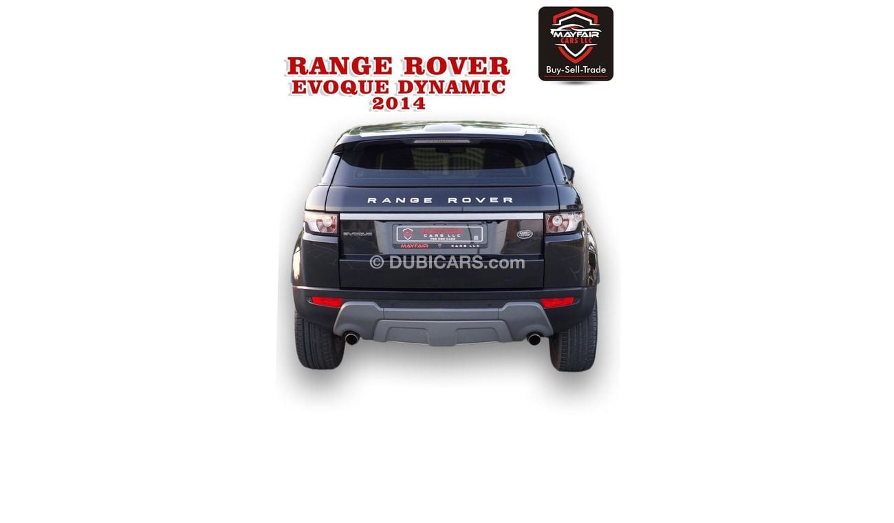 لاند روفر رانج روفر إيفوك 0% DP  - AGENCY SERVICE - ORIGINAL PAINT - RANGE ROVER EVOQUE DYNAMIC 2.0TC V4 - GCC SP