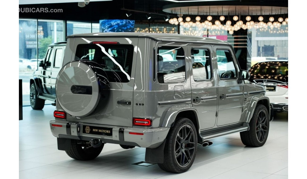 مرسيدس بنز G 63 AMG بريميوم + Mercedes-Benz G 63 Manufaktur | 2022 GCC 22k km | Agency Warranty | AMG