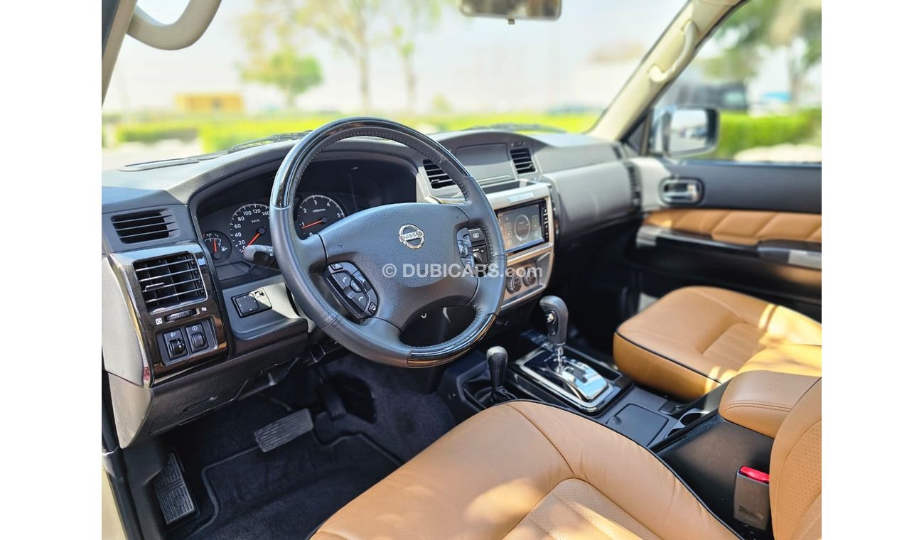 Nissan Patrol Super Safari GCC SPECS BEIGE COLOUR UNDER WARRANTY