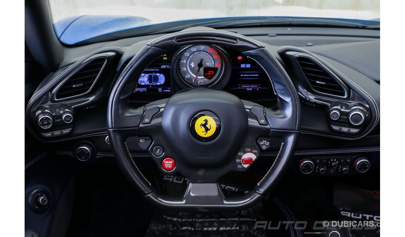 Ferrari 488 Spider | 2016 - Top of the line - Pristine Condition | 3.9L V8