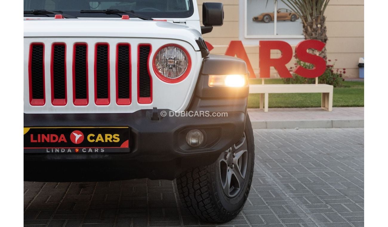 جيب رانجلر Unlimited Sport 3.6L A/T Jeep Wrangler Unlimited Sport 2018 GCC under Warranty with Flexible Down-Pa