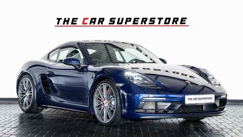 بورش كايمان 718 GTS 4.0L A/T 2020-PORSCHE CAYMAN 718 GTS-GCC-FULL SERVICE HISTORY WITH AL NABOODA-WARRANTY