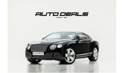 Bentley Continental GT | GCC - Extremely Low Mileage - Perfect Condition | 6.0L W12