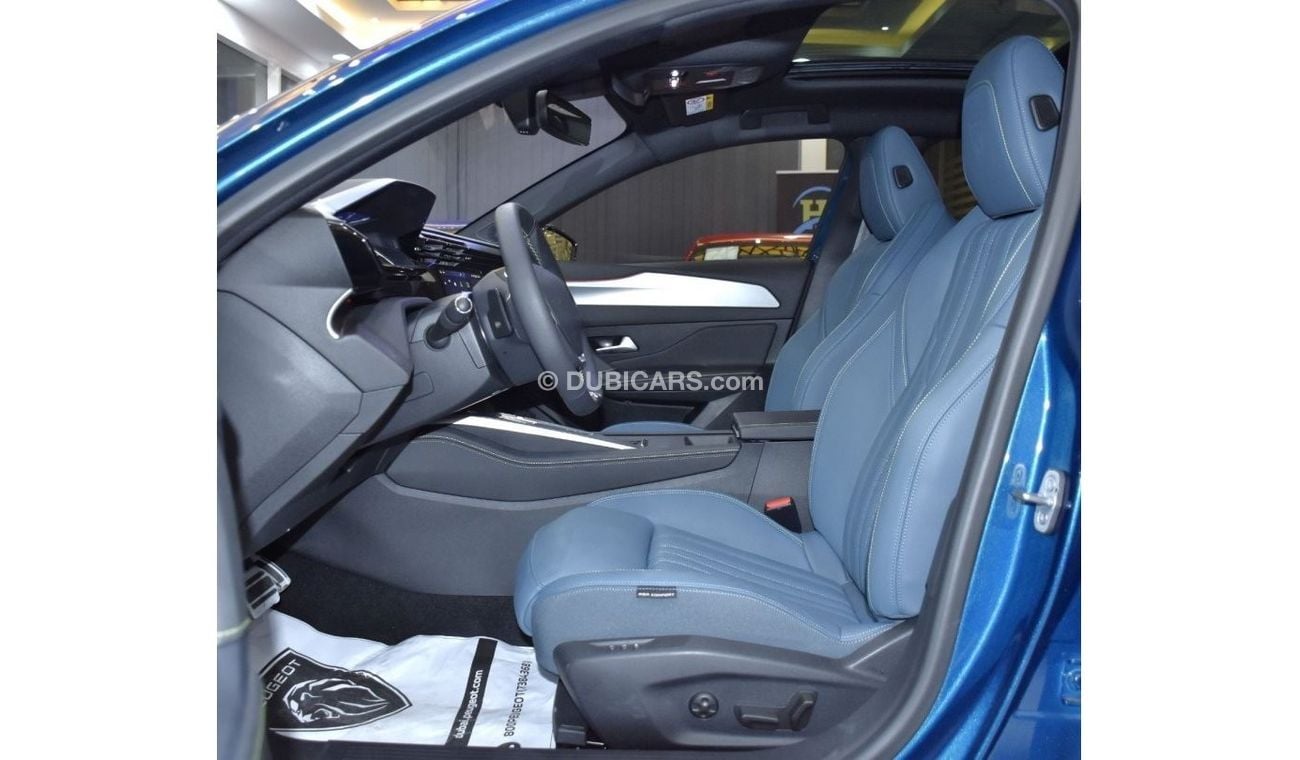 Peugeot 408 EXCELLENT DEAL for our Peugeot 408 GT ( 2024 Model ) in Blue-Green Color GCC Specs