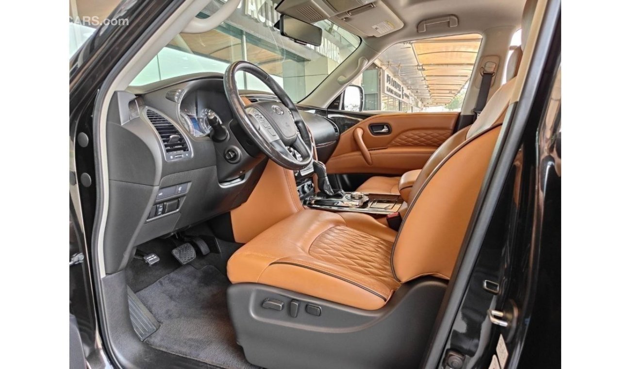 Infiniti QX80 Luxe 7st AED 2,200/MONTHLY | 2018 INFINITI QX80 LUXURY | 7 SEATS | GCC | UNDER WARRANTY