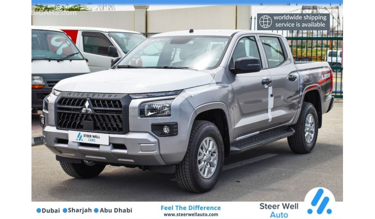 ميتسوبيشي L200 2024 Triton GLX Diesel / Only Available with us! /2.4L 4x4 6 MT/ Export Only