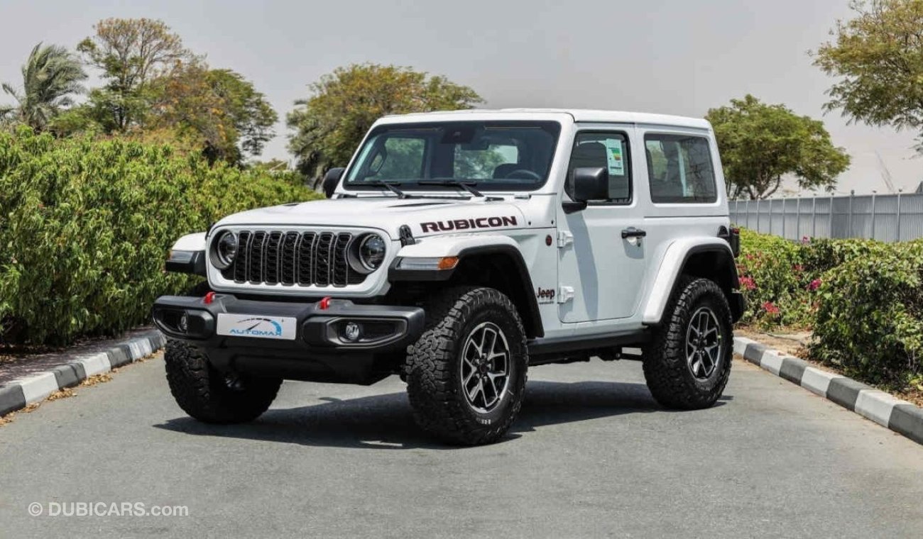 جيب رانجلر Rubicon V6 3.6L 4X4 , 2024 GCC , 0Km , (ONLY FOR EXPORT)