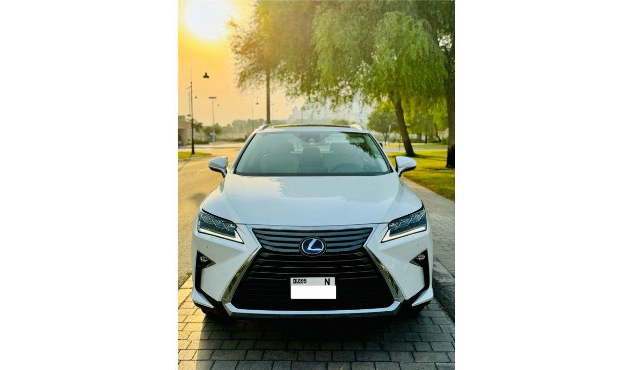 لكزس RX450h Lexus RX450h GCC 2017 only 69k KM Full service history