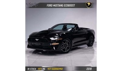 Ford Mustang 2018 Ford Mustang EcoBoost