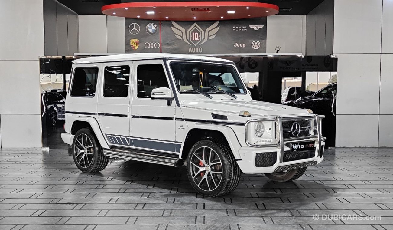 Mercedes-Benz G 63 AMG AED 3,000 P.M | 2017 MERCEDES-BENZ G CLASS G63 AMG 5.5L | 563 HP | GCC | FULLY LOADED