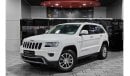 جيب جراند شيروكي AED 2,500 P.M | 2015 JEEP GRAND CHEROKEE LIMITED V6 3.6 L 4X4 | GCC | PANORAMIC ROOF | FULLY LOADED