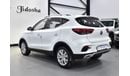 MG ZS EXCELLENT DEAL for our MG ZS ( 2025 Model ) in White Color GCC Specs