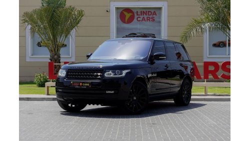 Land Rover Range Rover Vogue Range Rover Vogue SE Supercharged 2016 GCC under Warranty with Flexible Down-Payment/ Flood Free.