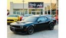 Dodge Challenger Scat Pack | Monthly AED 2000/- | 0% DP | Sunroof | Blindspot | Cruise Control | # 26945