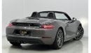 Porsche 718 Boxster Std 2020 Porsche 718 Boxster, August 2025 Porsche Warranty, Full Porsche Service History, GCC