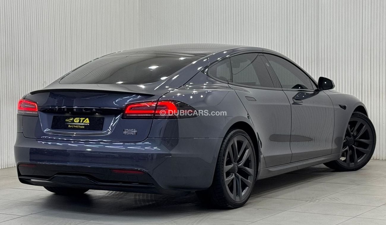 Tesla Model S Plaid 2023 Tesla Model S Plaid, 2027 Tesla Warranty, 2031 Battery + Drive Unit Warranty, Very Low Km