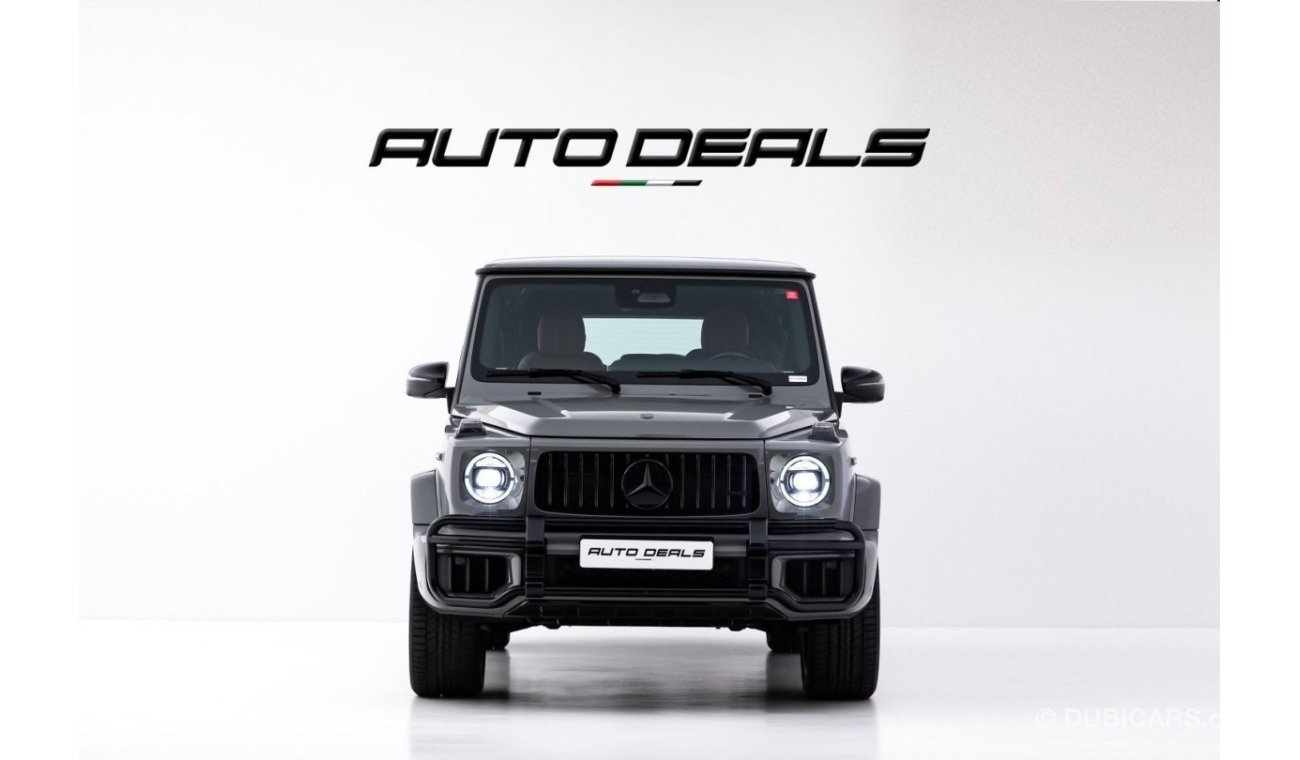 مرسيدس بنز G 63 AMG G-Manufaktur Double Night Package | GCC - Warranty - Service Contract | 4.0L V8