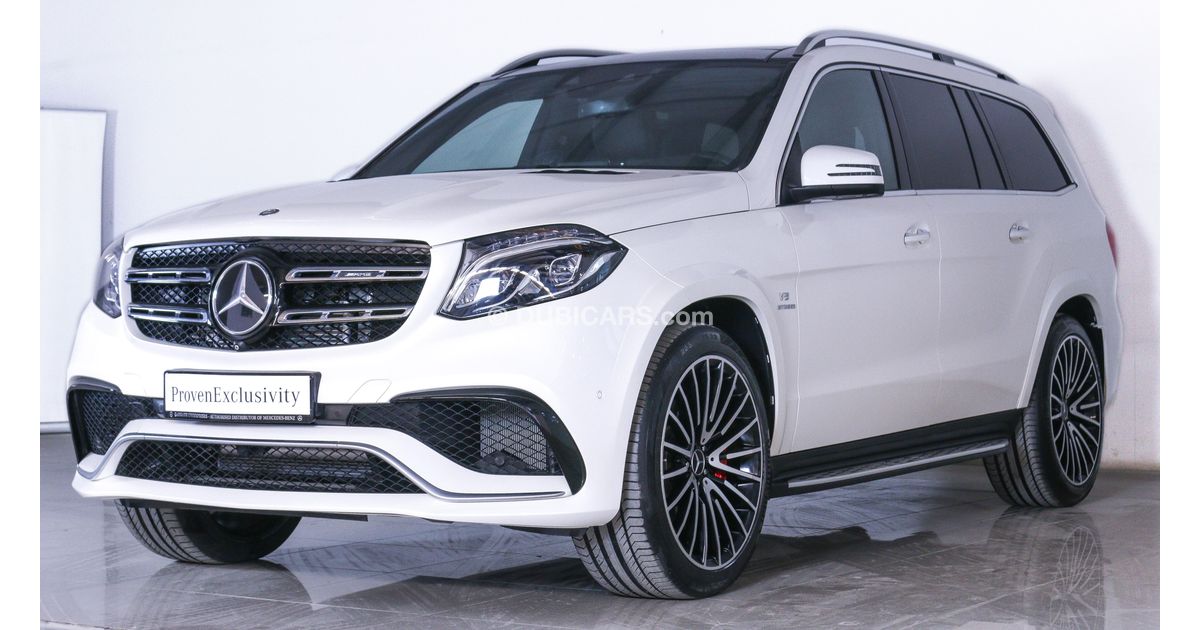 Mercedes-Benz GLS 63 AMG V8 Biturbo for sale. White, 2016