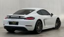 Porsche 718 Cayman 2018 Porsche 718 Cayman S, April 2025 Porsche Warranty, Full Porsche Service History, GCC