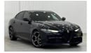 ألفا روميو جوليا 2023 Alfa Romeo Giulia Veloce, Jan 2028 Agency Warranty + Service Package, Full Service History, GCC