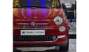 Fiat 500 EXCELLENT DEAL for our Fiat 500 ( 2019 Model ) in Red Color GCC Specs