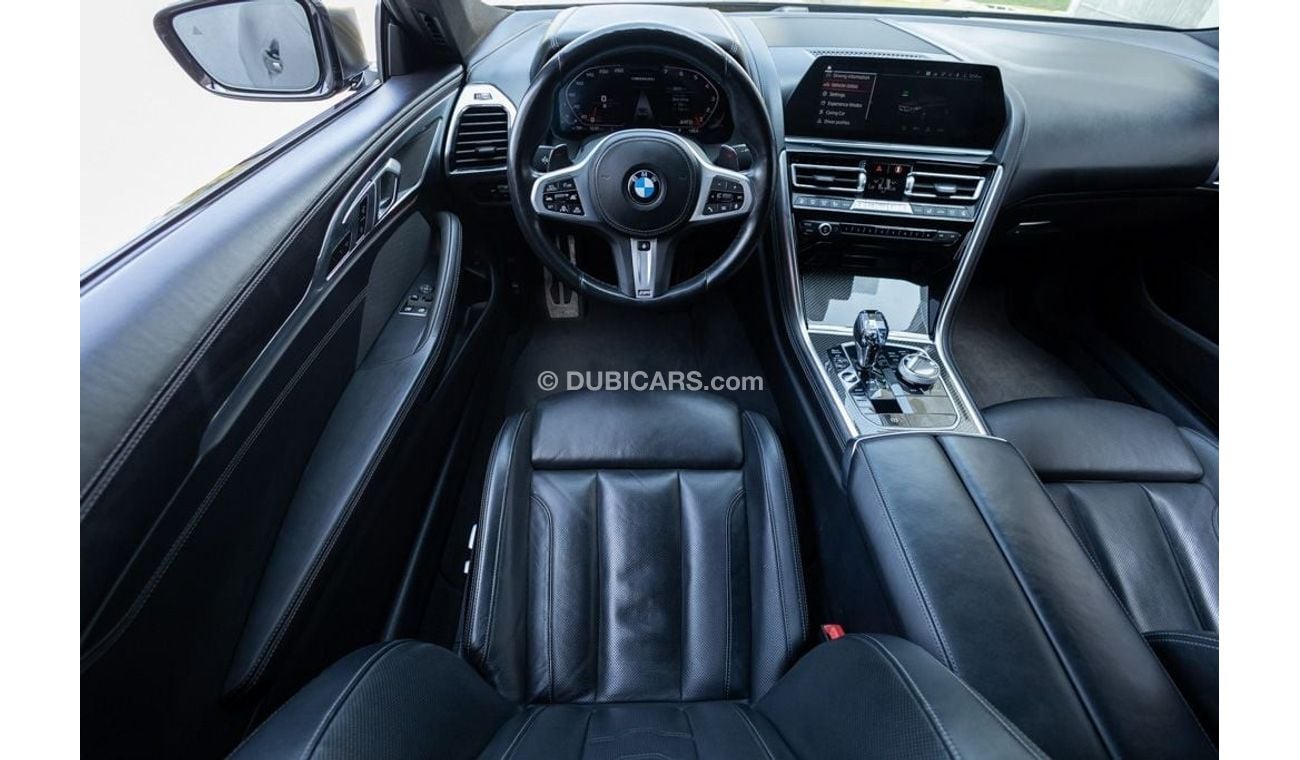 بي أم دبليو M850i xDrive 4.4L BMW M850i X-Drive Clean Title 2022 American Spec under Warranty with Flexible Down-Payme