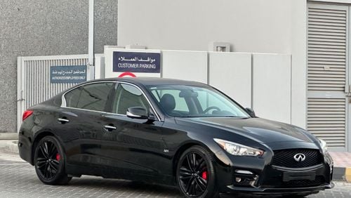 Infiniti Q50 3.0T Sport Black Edition INFINITI Q50 2017 GCC V6t ACCIDENT FREE // PEREFCT CONDITION // FULL OPITIO