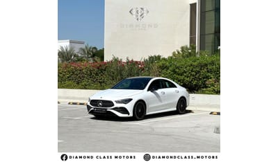 مرسيدس بنز CLA 200 Mercedes CLA 200 AMG Black Edition  Panoramic  2025  GCC Brand New 5 Years Agency Warranty