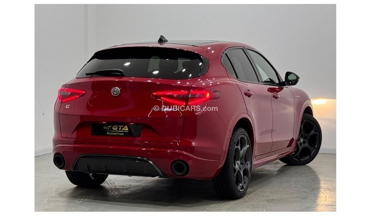 ألفا روميو ستيلفيو 2023 Alfa Romeo Stelvio Veloce Q4, April 2028 Alfa Romeo Warranty + Service Pack, Very Low Kms, GCC