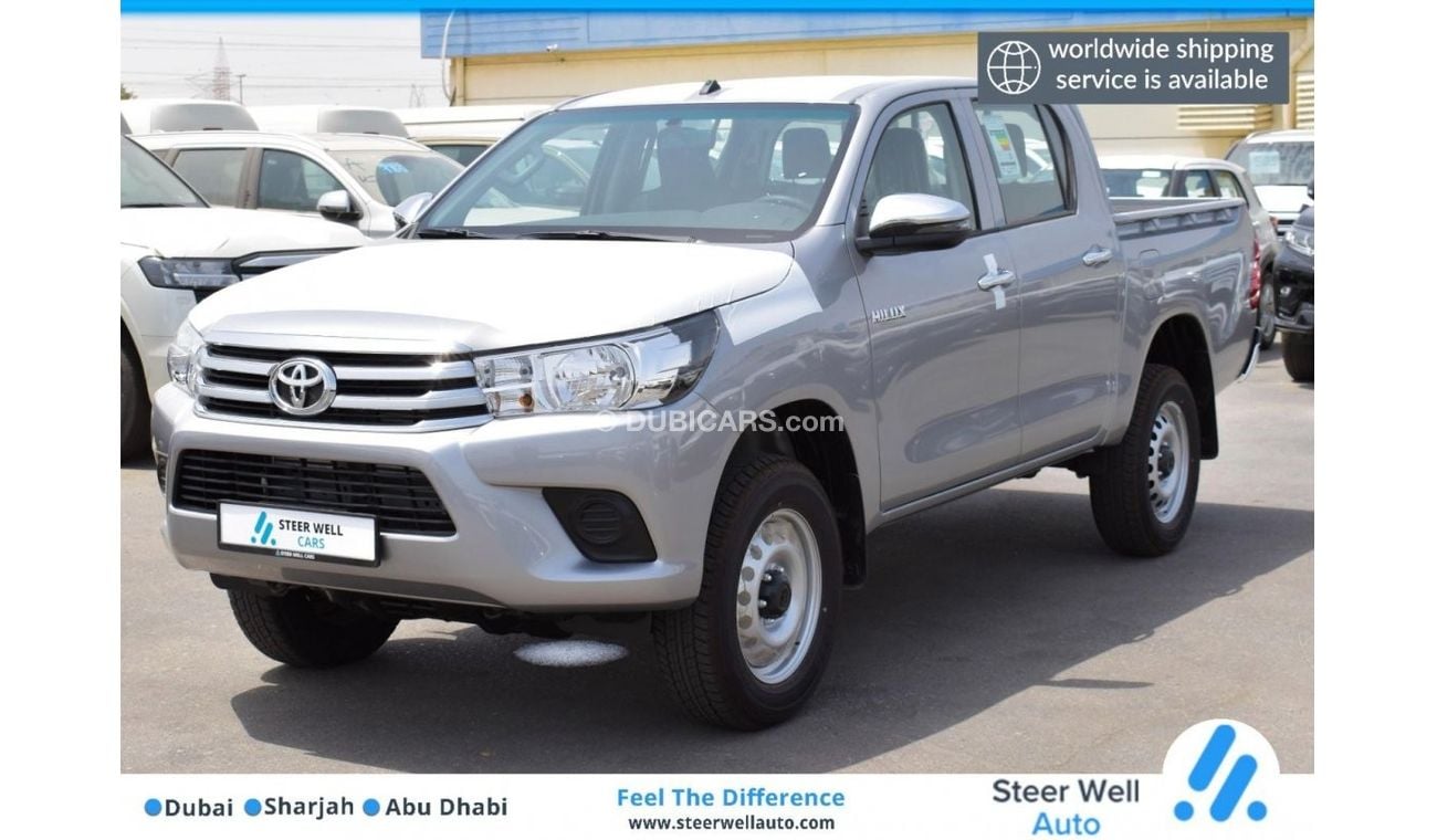 Toyota Hilux DLX  2.4 L 4X4 - DSL - M/T - WITH GCC SPECS AND EXPORT ONLY