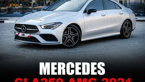 مرسيدس بنز CLA 250 Premium 2.0L MERCEDES CLA250 2021 - CLEAN TITLE - 2,200 AED / MONTH BANK FINANCING