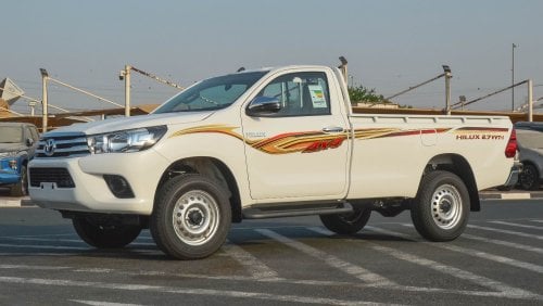 تويوتا هيلوكس TOYOTA HILUX GL 2.7L 4WD MT SINGLE CAB PICKUP 2024