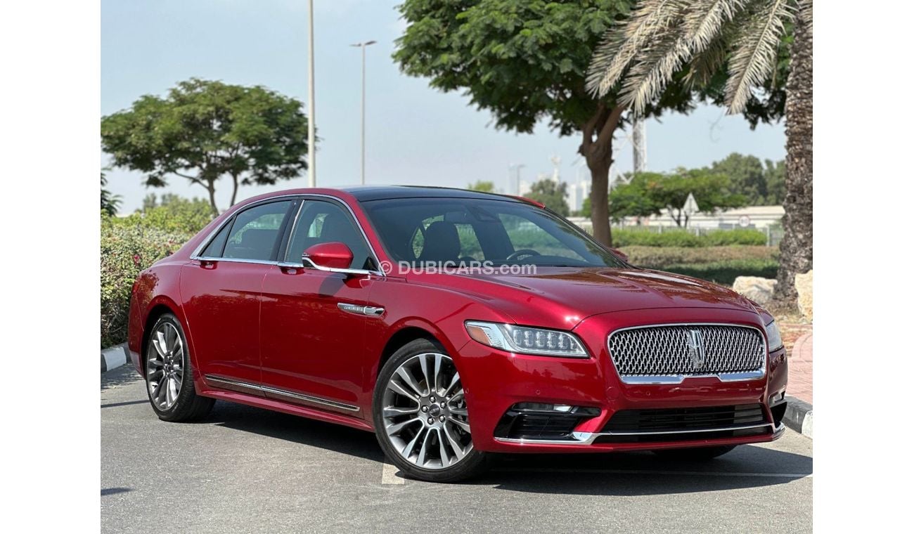 لينكولن كونتيننتال Presidential 3.0L Lincoln Continental Fully Loaded with Cooling Seats / GCC / 2017 / Single Owner / 