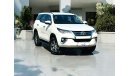 Toyota Fortuner EXR AED 1510 PM | TOYOTA FORTUNER | 2020 | 2.7L I4  | 0% DP | GCC SPECS | WELL MAINTAINED