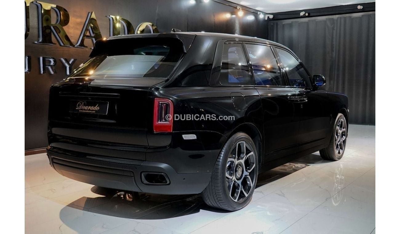 رولز رويس كولينان Black Badge Kit | Brand New | 2024 | Diamond Black | Interior Cobalto Blue