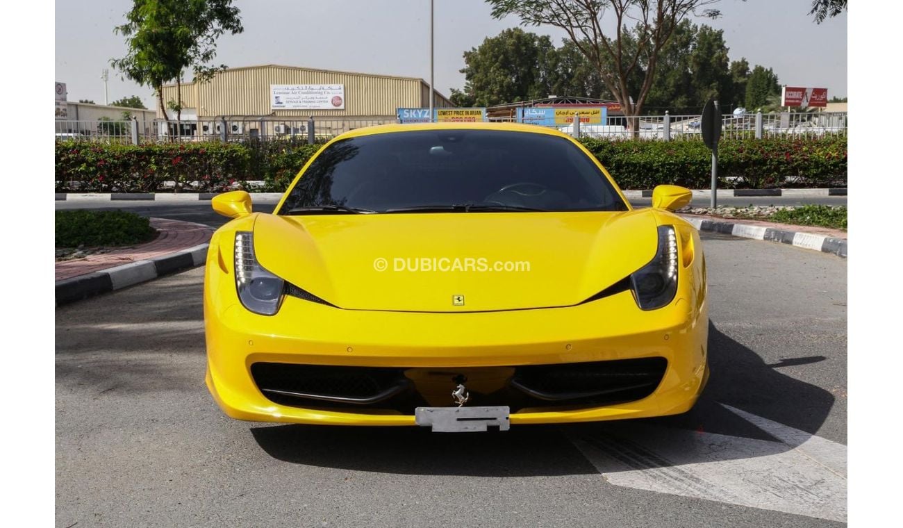 فيراري 458 Std 4.5L GCC SPEC NEAT AND CLEAN