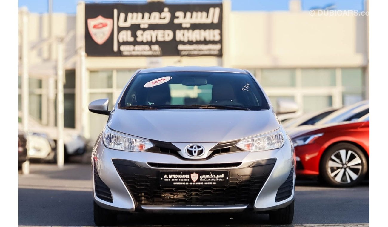 تويوتا يارس SE 1.3L (98 HP) hatchback Toyota Yaris 2019 GCC accident free in excellent condition 725 P.M