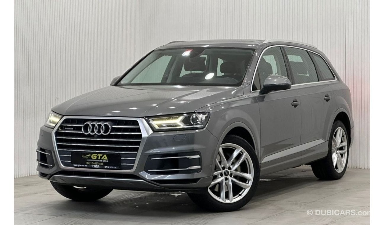 Audi Q7 2018 Audi Q7 45 TFSI Quattro 7 Seater, Warranty, Full Service History, GCC