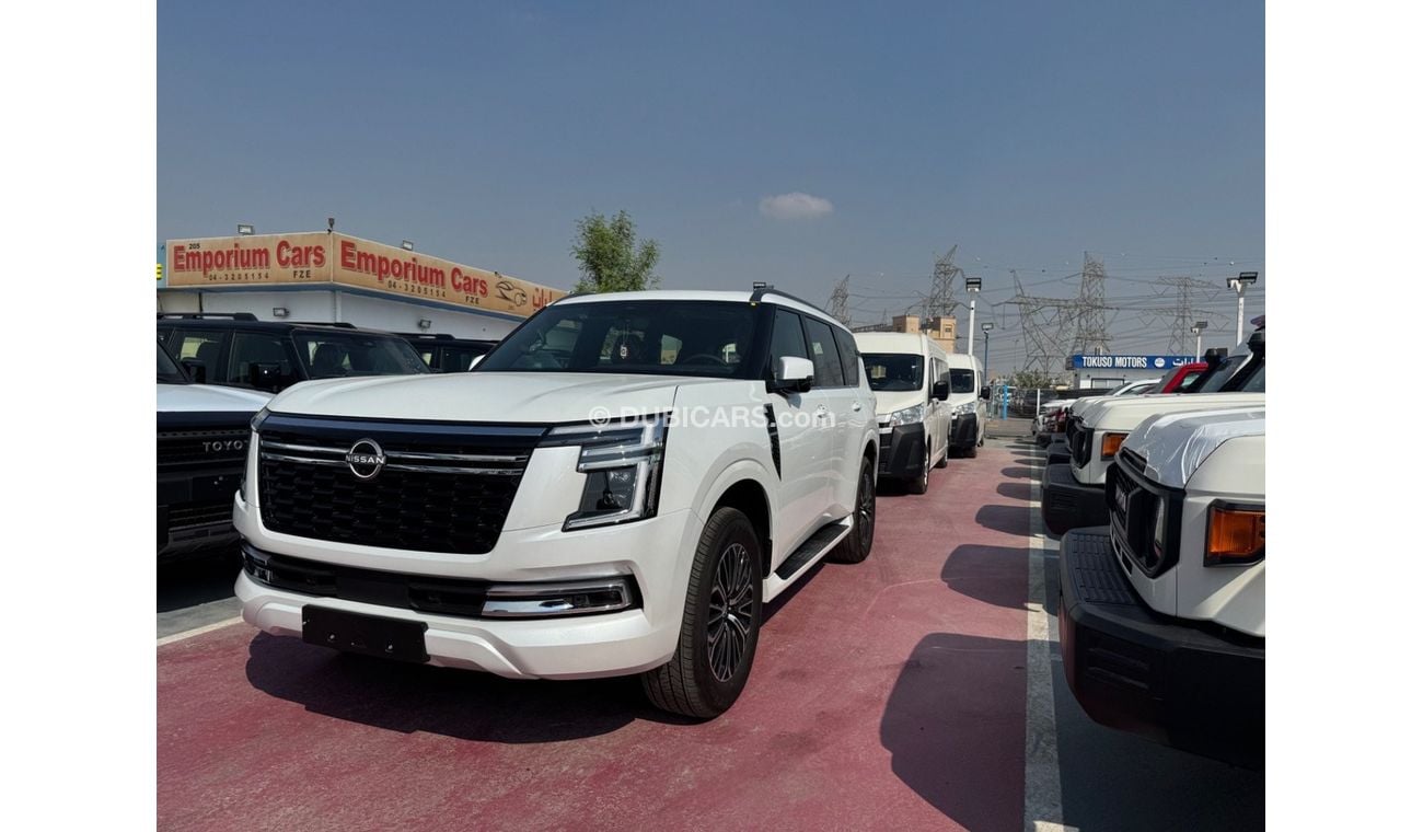 نيسان باترول 2025 NISSAN PATROL 3.8L NON TURBO PLATINUM V6 FULL OPTION