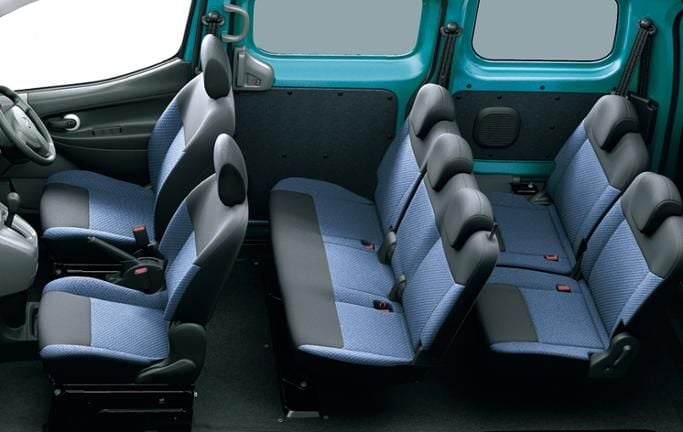 Nissan Evalia interior - Seats