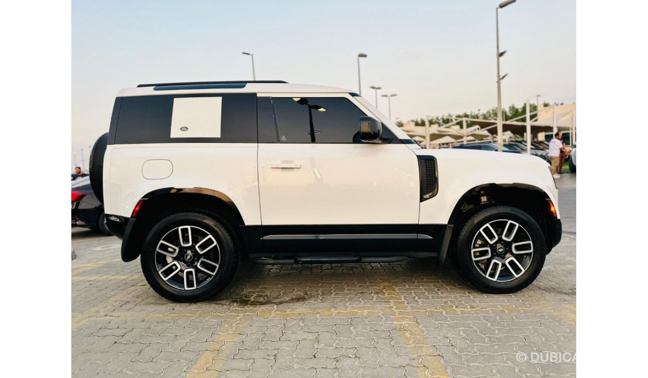 Land Rover Defender 90s | Monthly AED 4400/- | 0% DP | 3D Surround Camera | Wade Sensing | # 51734