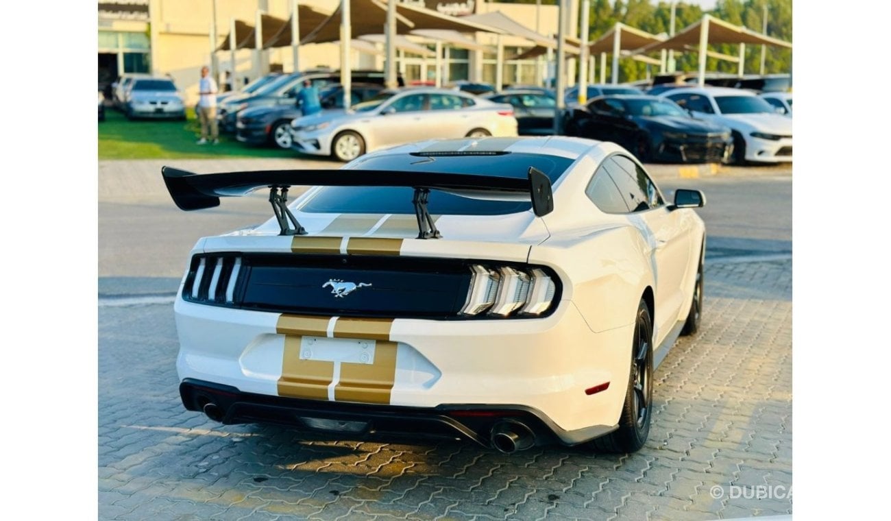 Ford Mustang EcoBoost | Monthly AED 880/- | 0% DP | Paddle Shifters | Customized Interior | # 67204